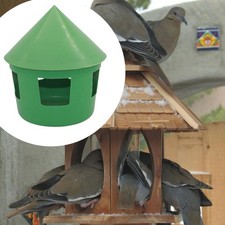 Pigeon Feeder House Cover for Bird Food Accessories Food Container Parrot Food