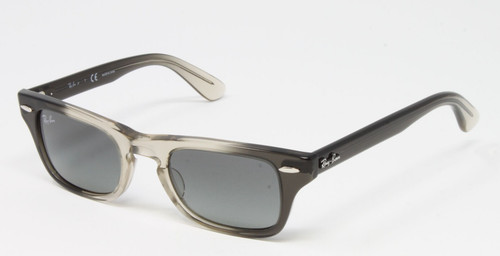 Ray Ban Junior Kids Sunglasses Transparent Grey 43mm Burbank RJ9083S 710411