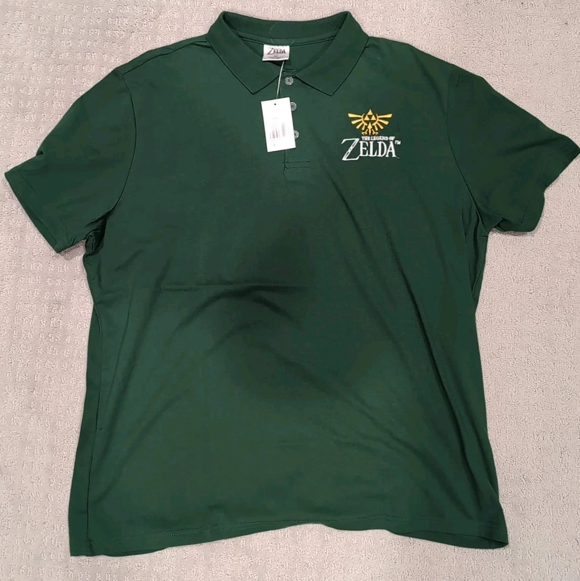 The Legend of Zelda Polo Shirt Mens Size XL
