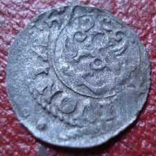 (16)57 LIVONIA (SWEDISH OCCUPATION) SOLIDUS IN VG-FINE CONDITION (KM# 50)