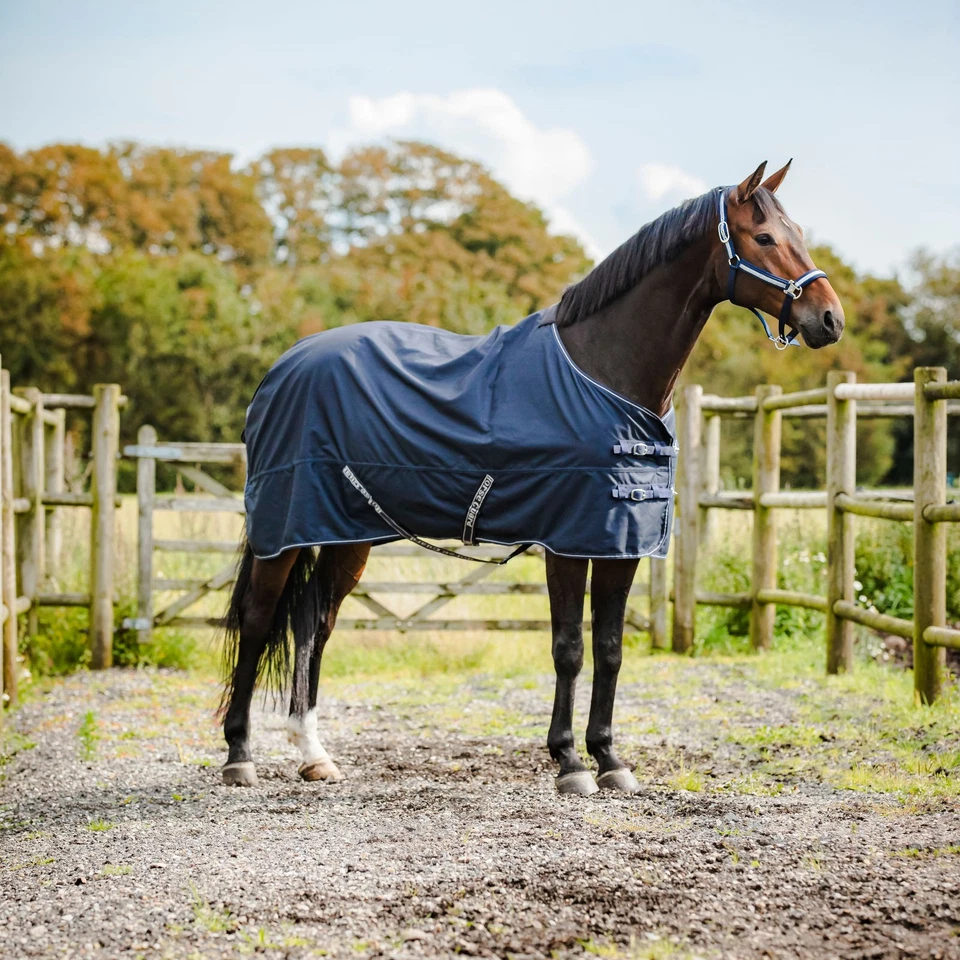 Horse Guard Turnout Pferdedecke Landon, 120D, 0 g - navy - 145 cm Weidedecke
