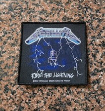 Metallica Ride The Lighting Woven Patch