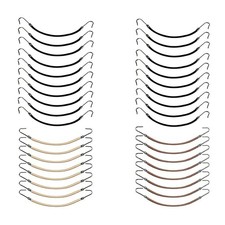 36 Pcs Ponytail Hooks Hair Clips Elastic Hair Ties for Women Hair Styling