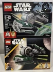 LEGO Star Wars Yoda's Jedi Starfighter 75360 (2023) & 75168 See Pix  (2017)