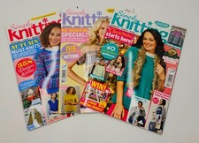 Knitting Magazines Simply Knitting Lot of Three Issue 256, 238, 241