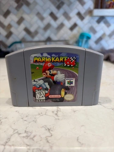 Mario Kart 64 (Nintendo 64) N64 Video Game Cart Authentic & Tested