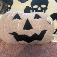 New Cupcakes & Cashmere Pumpkin Decorative  Pillow 17” X 11”