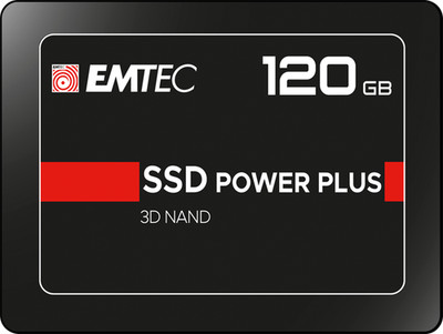 EMTEC 3D NAND Phison 120 GB schwarz Interne SSD-Festplatte #30481005