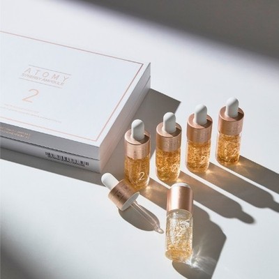 ATOMY Synergy Ampulle 24K Gold Infusion 10g x 4EA Set Premium K-Beauty Neu
