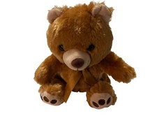 Brown Plush Teddy Bear By MS Teddy Bear Inc. 6" Soft Polyester Fiber Stuffed Ani