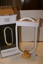 LED Modern Oval Light TABLETOP LAMP 6.29"X3.03" X 13.39" NEW IN BOX