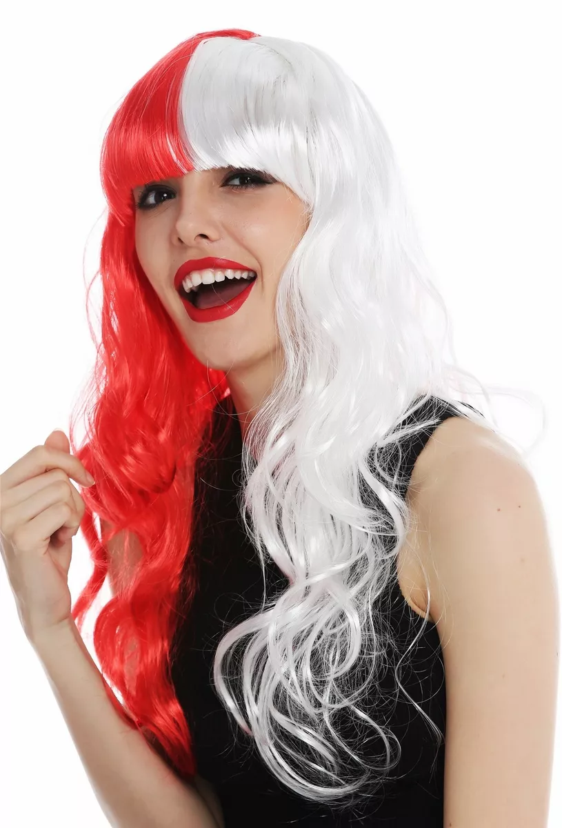 Perruque on sale rouge halloween
