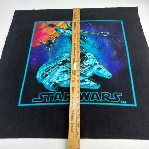 Star Wars Hand Towel Logo Fleece Size 27×27 - Picture 4 of 4