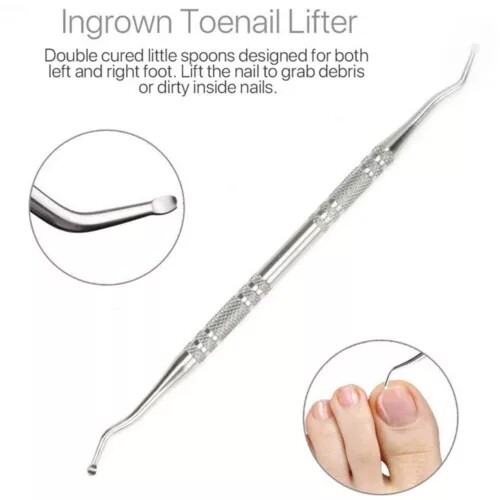 12x Professional Ingrown Toenail Tool Toe Nail Clipper Set For Pedicure Manicure - Picture 5 of 13