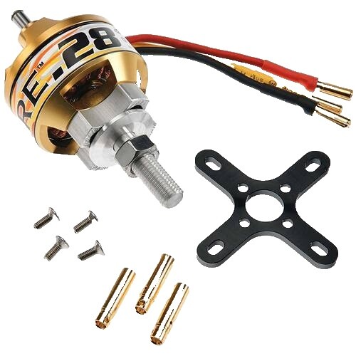 Moteur Brushless E-flite BL50 Outrunner 525Kv EFLM7450 - Haute Performance