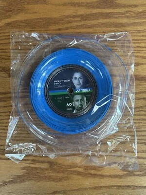 Yonex Poly Tour Pro 18 Reel (1.15mm PTP 115 Tennis String) Blue. 200m 656ft. New