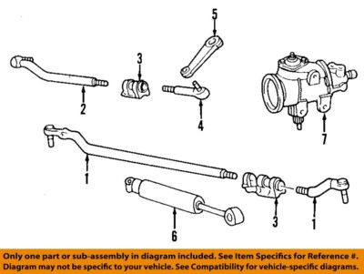 FORD OEM 99-04 Excursion Steering Gear Linkage-Pitman Arm