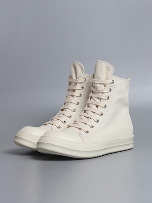 rick High top shoes men's canvas shoes thick baseplate shoes owens