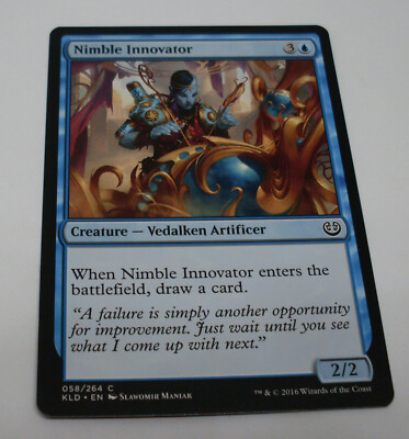 MTG Karte - Nimble Innovator - Creature - Vedalken A. - Magic the Gathering Neu