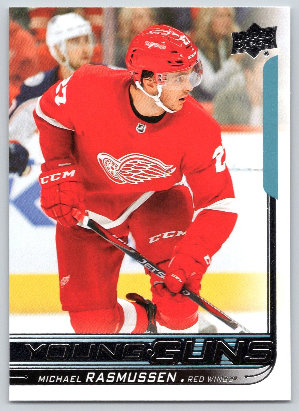 MICHAEL RASMUSSEN RC YOUNG GUNS 2018-19 UPPER DECK 18-19 NO 226          39322