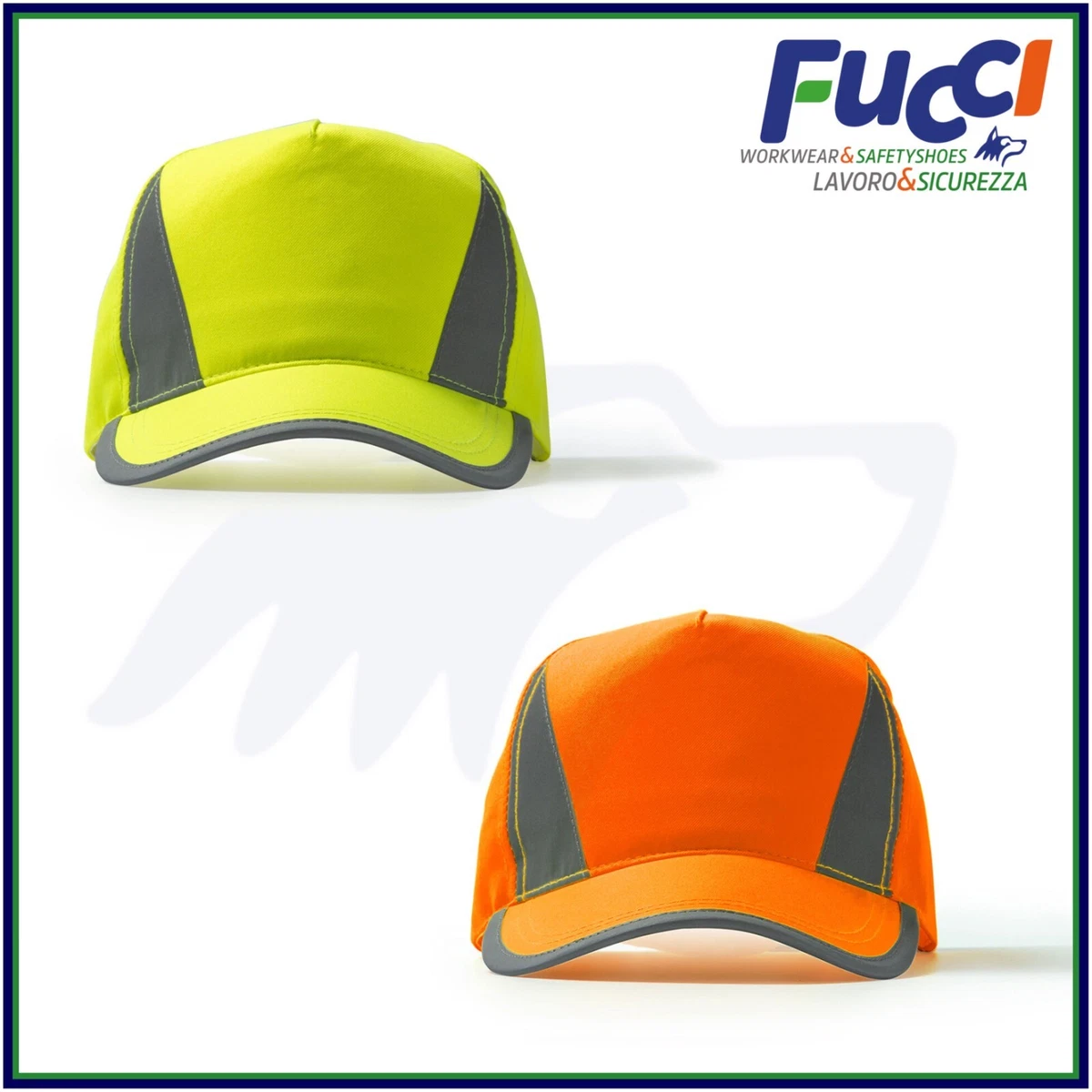 Cappello da Lavoro Alta Visibilità Rossini Hi-Vis H089
