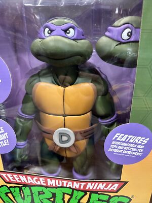 NECA Teenage Mutant Ninja Turtles Giant-Sized DONATELLO NIB Action