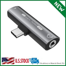 Samsung Galaxy S22 Headphone Adapter, 2 in 1 USB C to 3.5Mm Headphone Jack Hifi