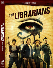 Librarians TV series on DVD; 3rd 1 FREE Rebecca Romijn, John Larroquette,Booth