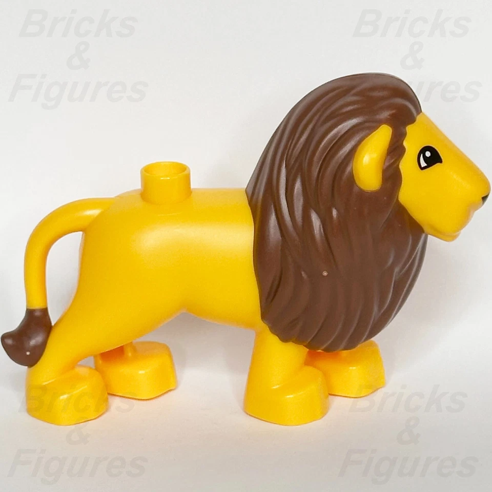 LEGO® Duplo Lion Adult Animal Minifigure Part Large Cat 45029 10907 10975 - Image 2 of 3