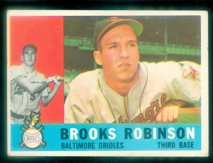 1960 TOPPS #28 BROOKS ROBINSON VG