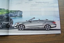 2014 mercedes  e 550 e 350 cabriolet coupe  owners sales brochure w 207  e class