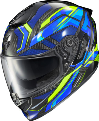 Scorpion EXO-ST1400 EVO Carbon Helmet Hex Gloss Blue - DOT/ECE Certified