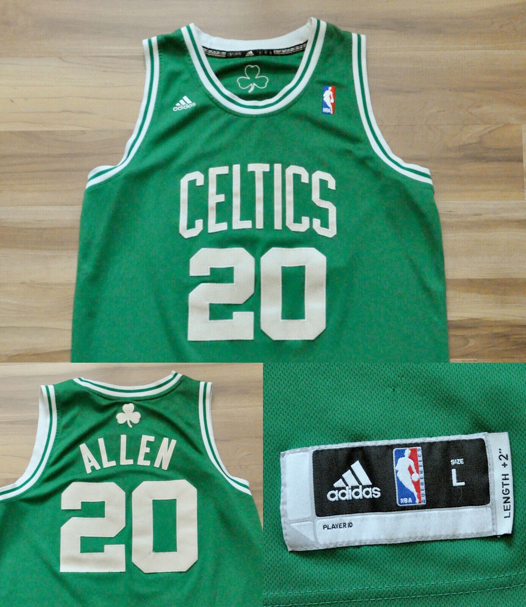 Ray Allen Boston Celtics Adidas Jersey Swingman Green NBA