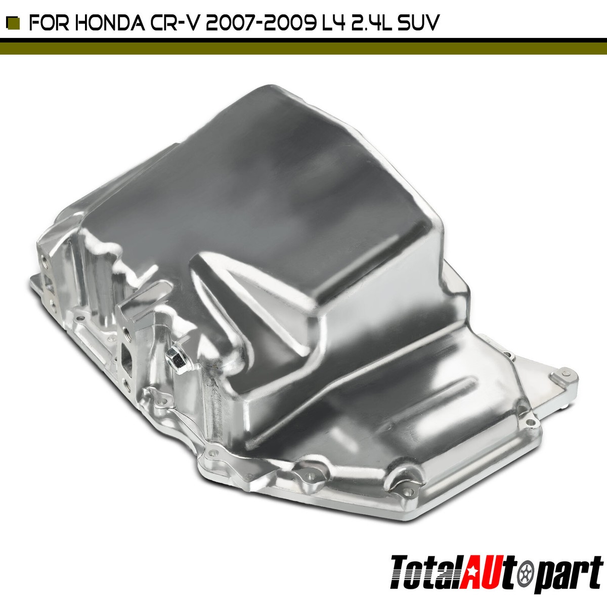 Engine Oil Pan w/ 16 Bolt Hole for Honda CR-V 2007 2008 2009