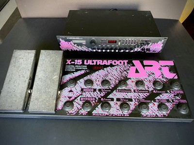 ART SGX2000 Guitar Effects Processor & X-15 Ultrafoot package deal  
