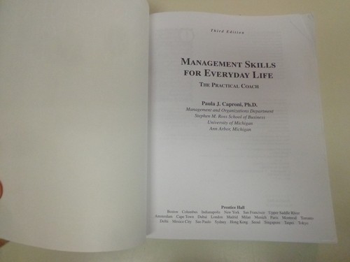 Management Skills for Everyday Life 3rd Ed Instructor Edition 9780136109679 - Picture 6 of 10