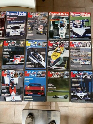 Vintage Grand Prix International Magazines from the Eighties - Lot