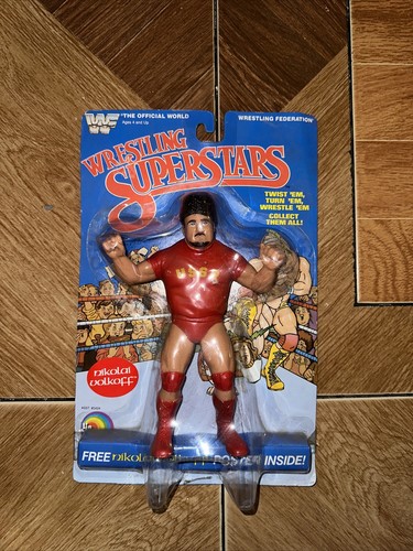 NIKOLAI VOLKOFF WWF LJN Wrestling Superstars Titan...