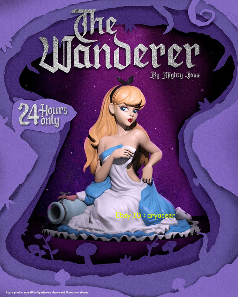 Mighty Jaxx The Wanderer Alice Collectible Statue Figure Mighty Jaxx The Wanderer Alice Collectible Statue Figure
