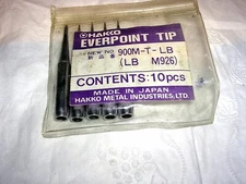 HAKKO EVERPOINT REPLACEMENT SOLDERING TIP MODEL 900M-T-LB  NEW