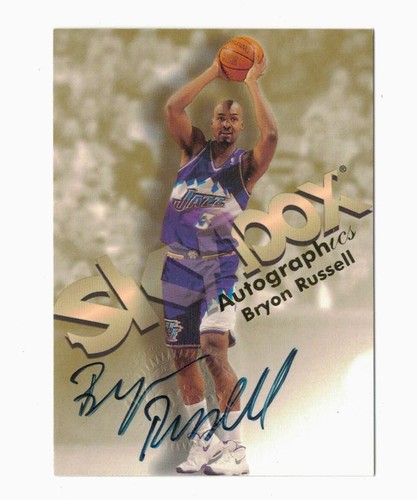 1996-1998 Skybox Premium Autographics Auto And 1998 Bowmans Best Autograph Auto - Picture 5 of 10