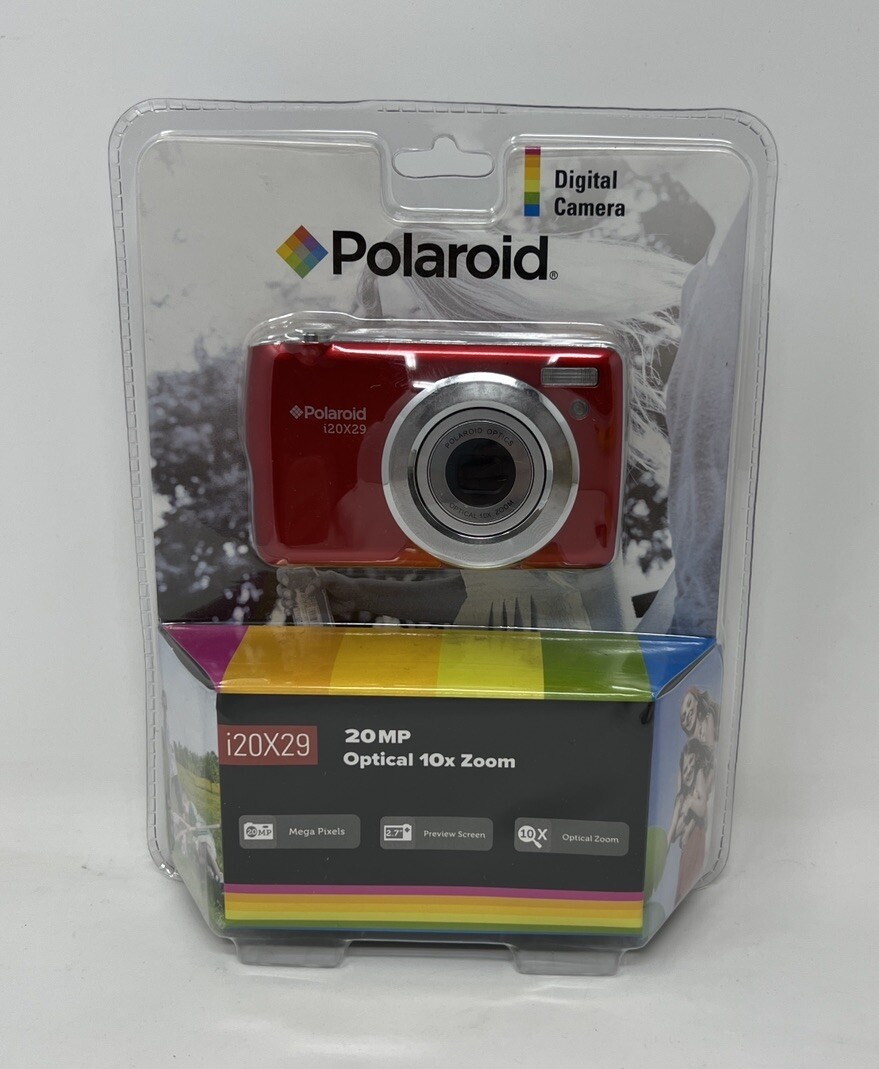 Polaroid i20X29 20.0MP Digital Camera - Red 681066721513| eBay