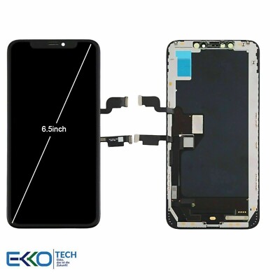 Original Display für iPhone XS Max LCD Touchscreen Retina Glas OLED Ref True Ton