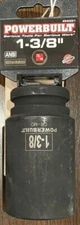 POWERBUILT 1-3/8" Drive Impact Socket #940221 - FREE SHIPPING