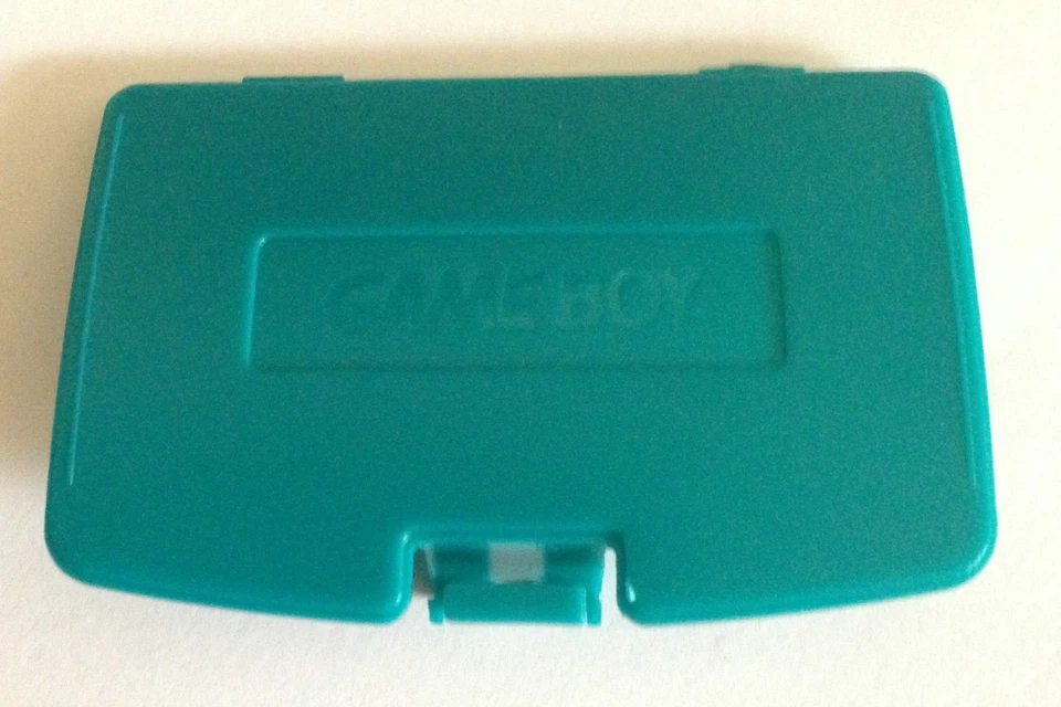 Cache Pile Bleu/Vert - NEUF - pour Game Boy Color - Gameboy GBC - Battery Cover