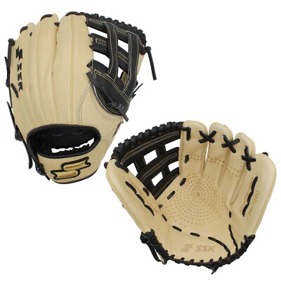 SSK Z5 Craftsman 12'' Infield Baseball Glove Z5-1200CMLBLK3