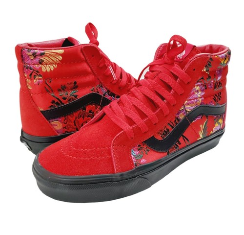 red suede vans high tops