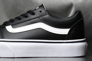 vans ward leather