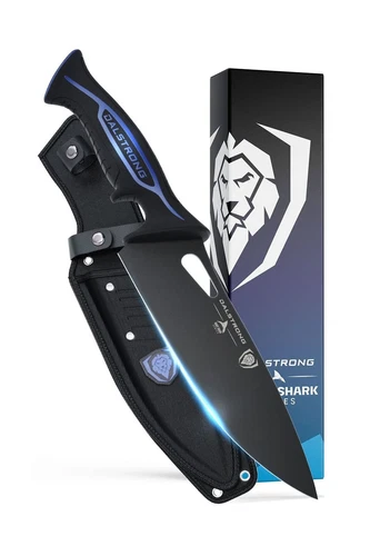 Professional Kitchen Knife - 8 "- Night Shark Series,Black