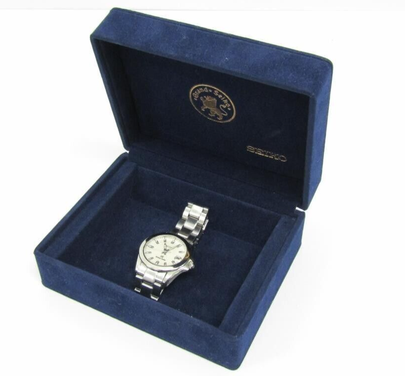 SEIKO Grand Seiko 8J56-8020 SBGF017 Date Quartz White Men's SEIKO Grand Seiko 8J56-8020 SBGF017 Date Quartz White Men's